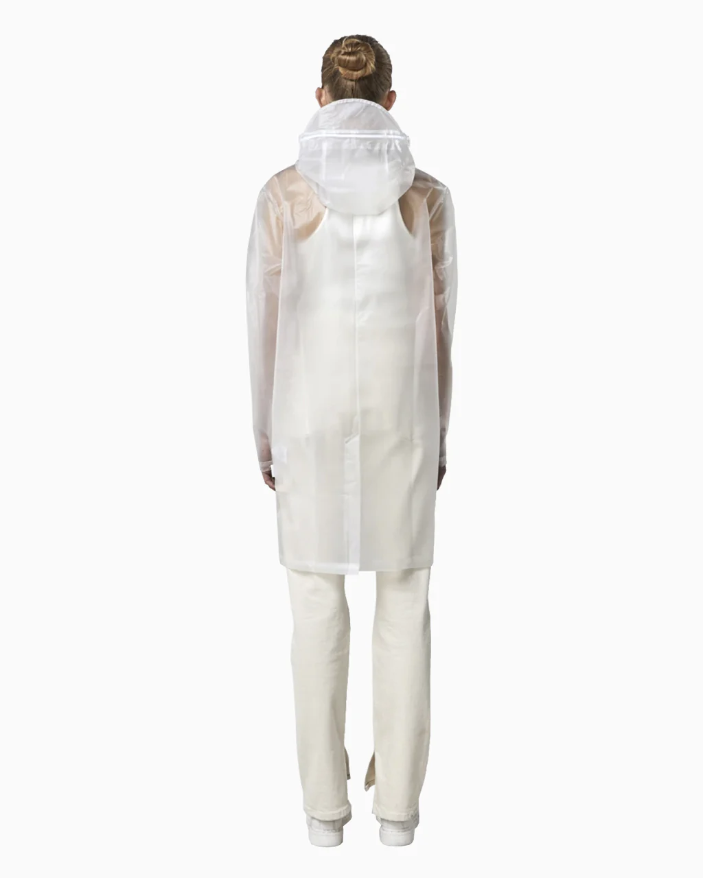 RAINS Transparent Hooded Coat - XXS/XS - Image 9