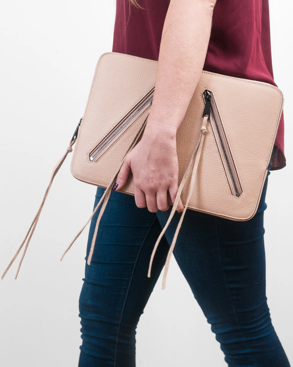 Rebecca Minkoff Moto Zip 13" Laptop Sleeve - Image 4