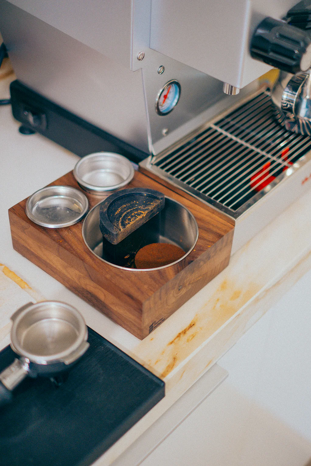 Saint Anthony Industries The Bloc Espresso Knock Box + Tamp Station - Image 9