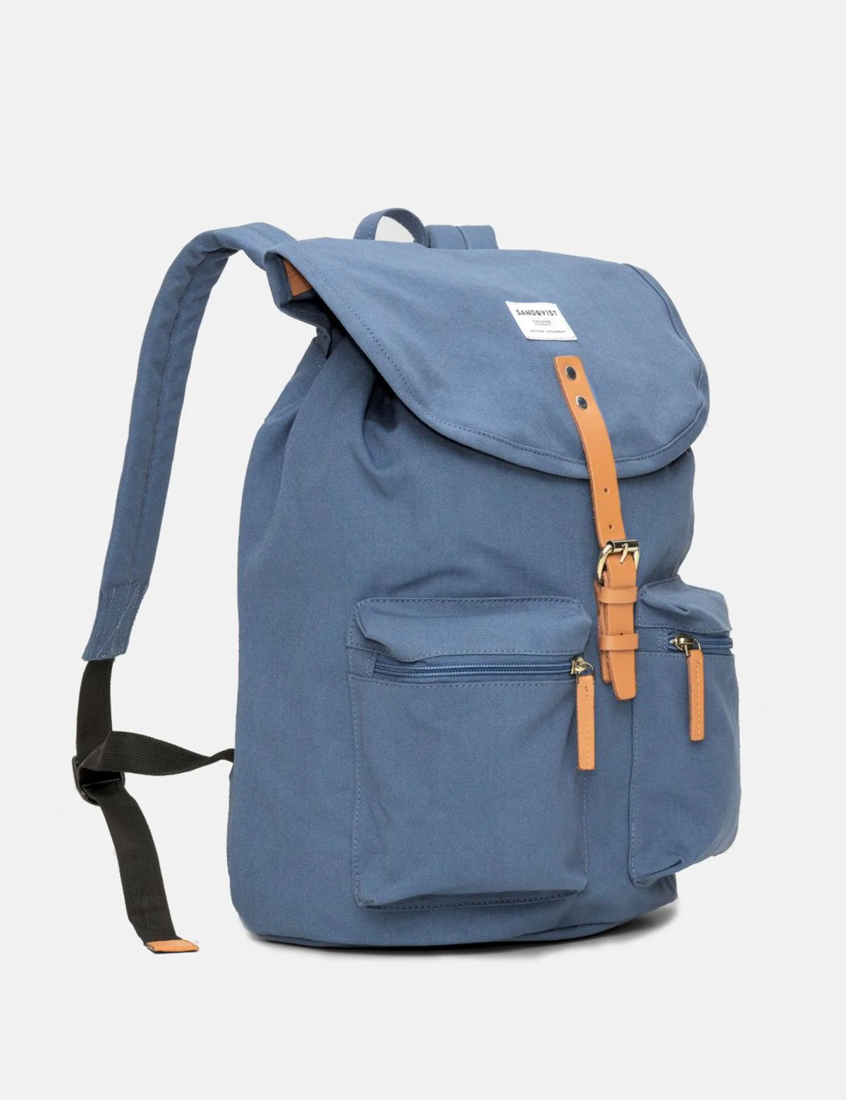Sandqvist Roald Ground Backpack - Dusty Blue - Image 4