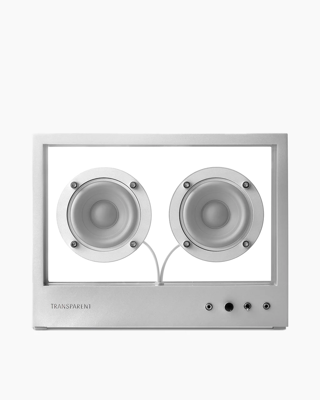 Small Transparent Speaker Metal - Image 2
