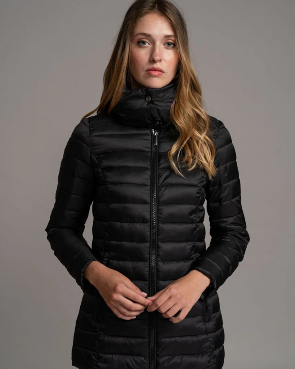 SMF Puffy Jacket - Black - Image 3