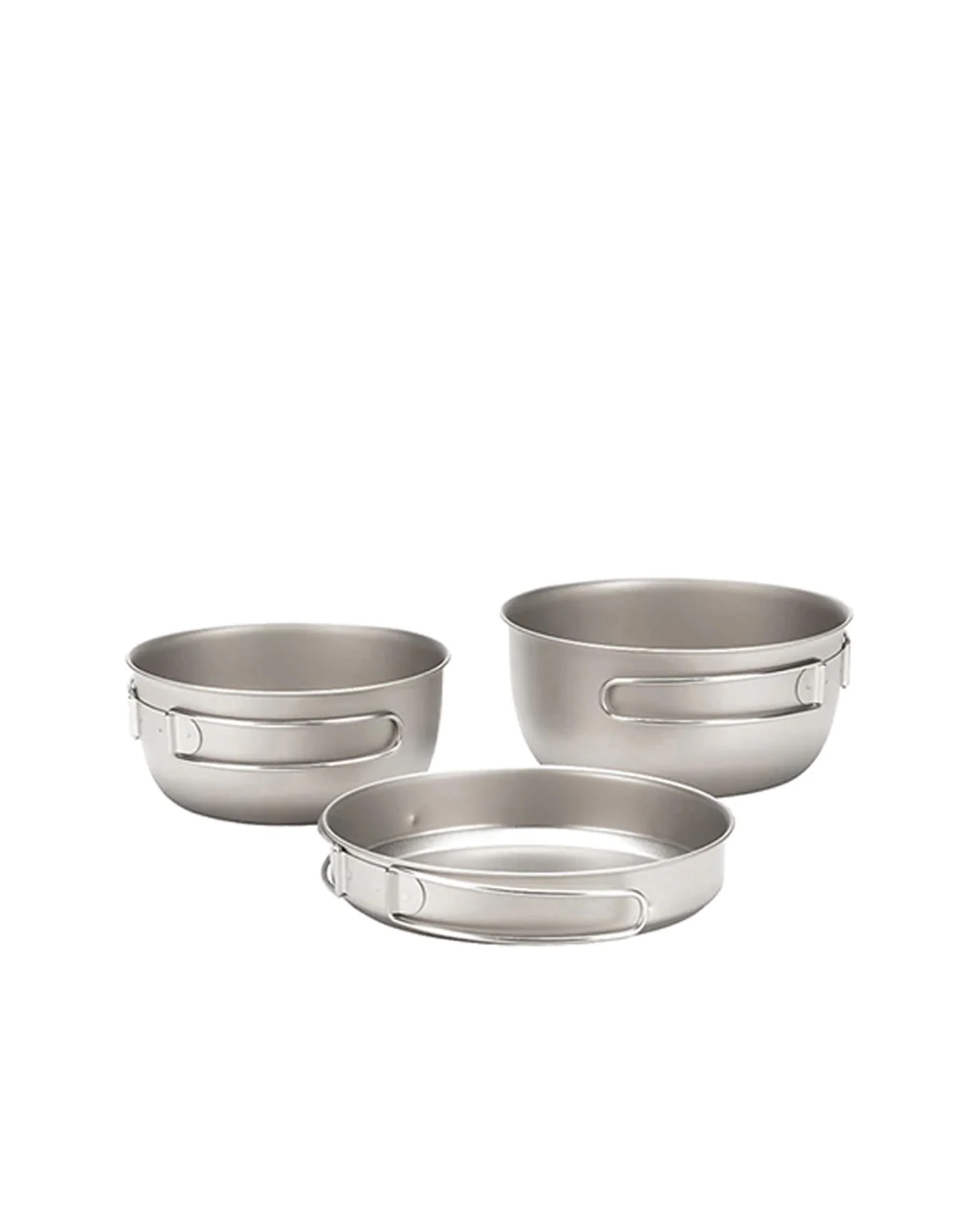 Snow Peak 3 Piece Titanium Cookset - Image 5
