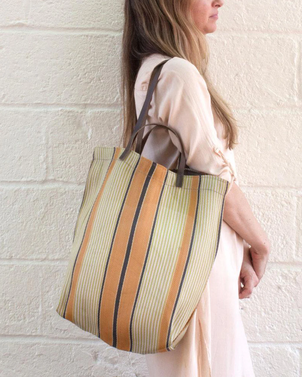 Spencer Devine Assam Market Bag Small - Made with 100% Recycled Plastic - Image 4