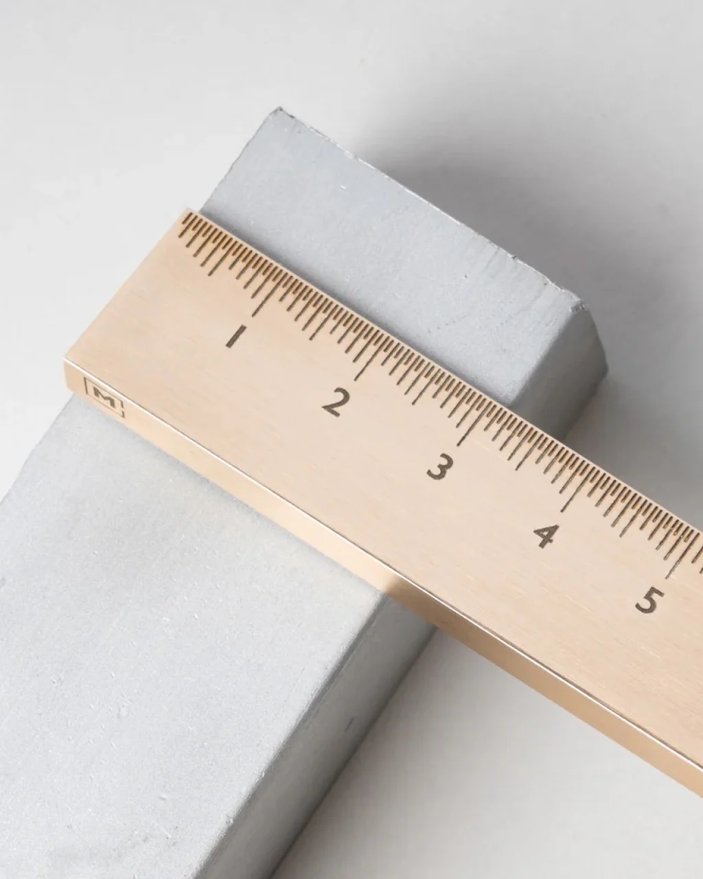 Makers Cabinet Stria - Solid Brass Folding Ruler - Image 5