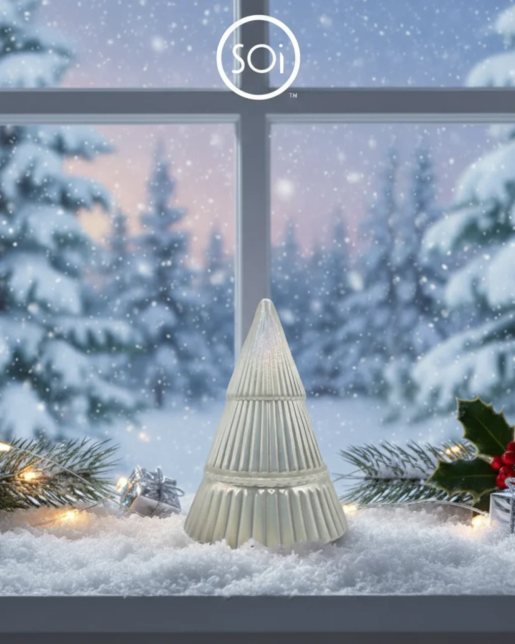 The SOi Company Winter Wonderland | 9oz Christmas Tree Candle - Image 3