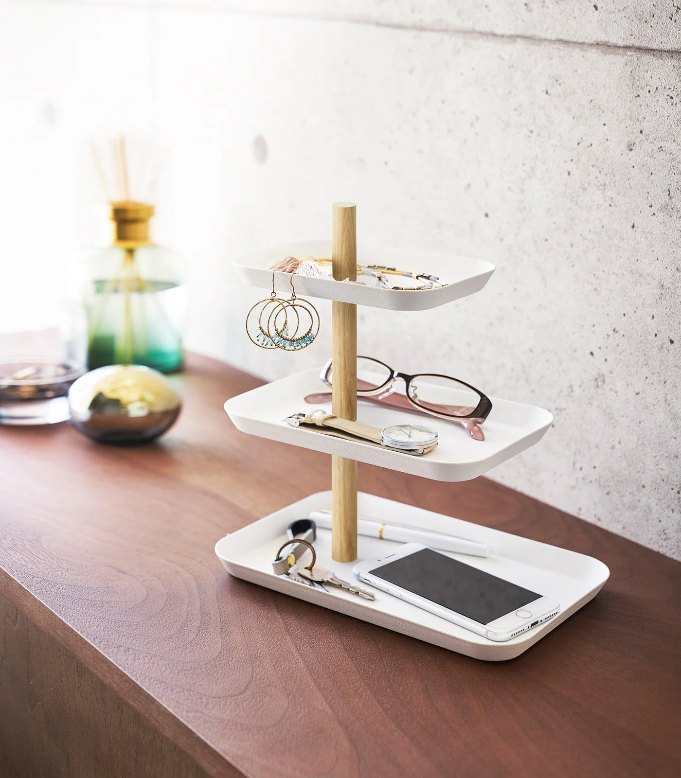 Yamazaki Home Three-Tier Display Tray - Image 2