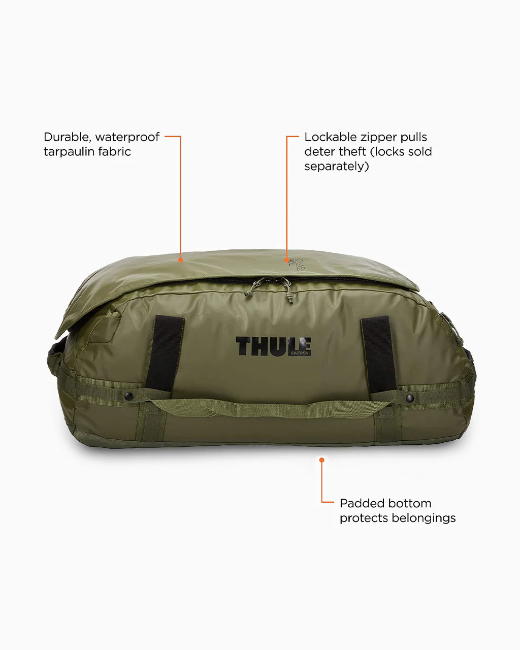 Thule Chasm Sport Duffel Bag 90L - Image 2