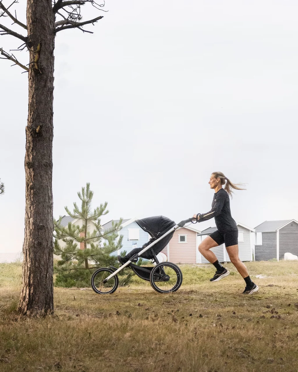 Thule Glide 3 Stroller for All-Terrain and Jogging Black - Image 3