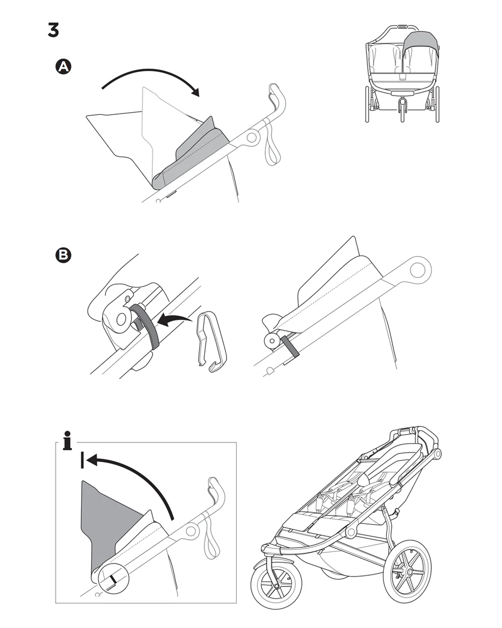 Thule Urban Glide 3 Double Car Seat Adapter For Maxi-Cosi - Image 5