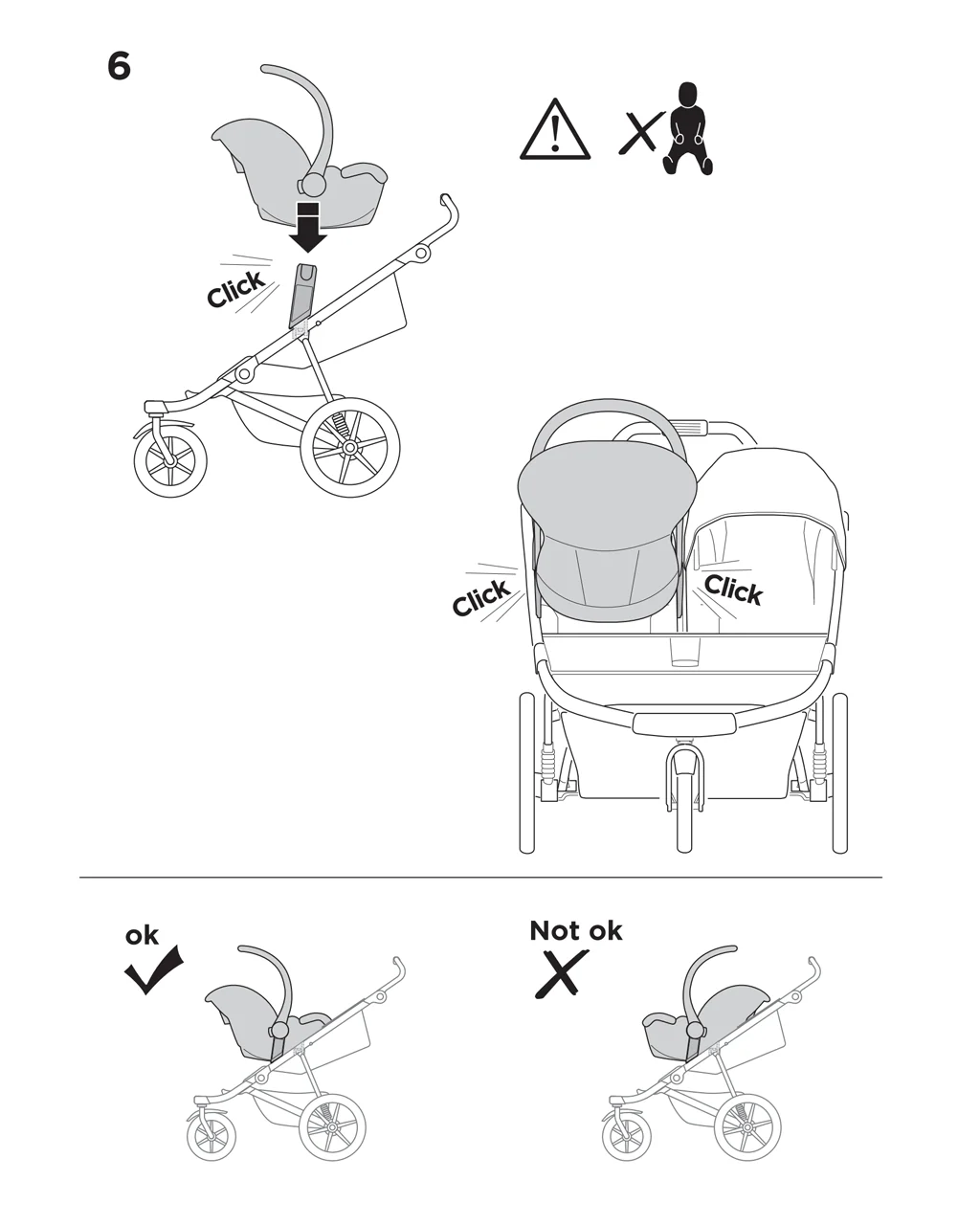 Thule Urban Glide 3 Double Car Seat Adapter For Maxi-Cosi - Image 8