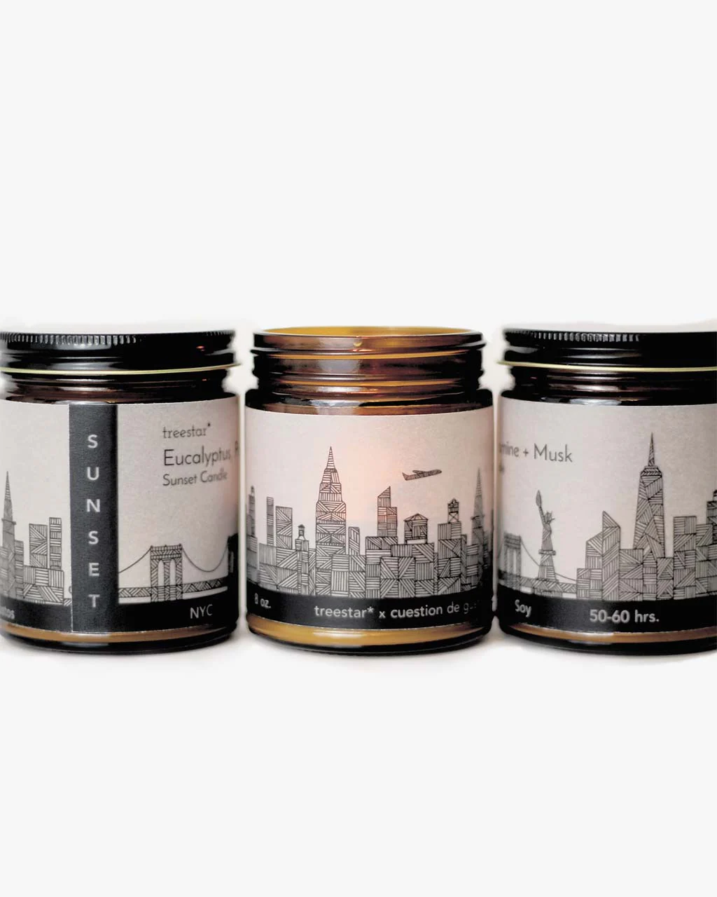 Treestar NYC Sunset Candle