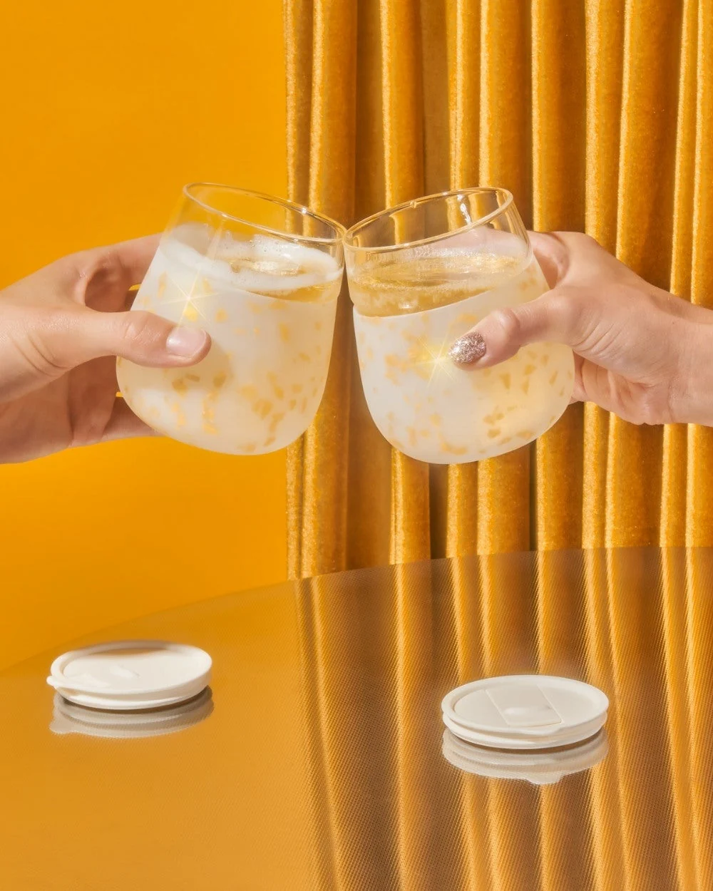 W&P Porter Glass - Gold Terrazzo - Image 5